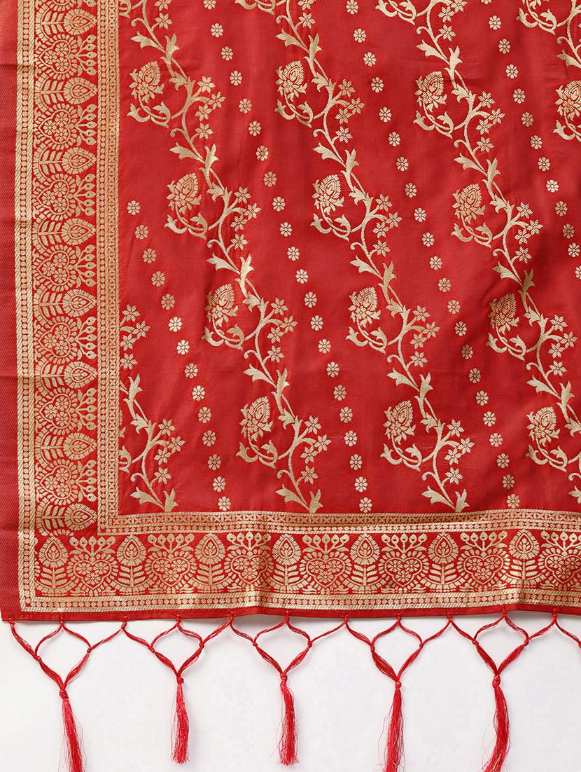 floral banarasi dupatta - 16714119 - Zoom Image - 2