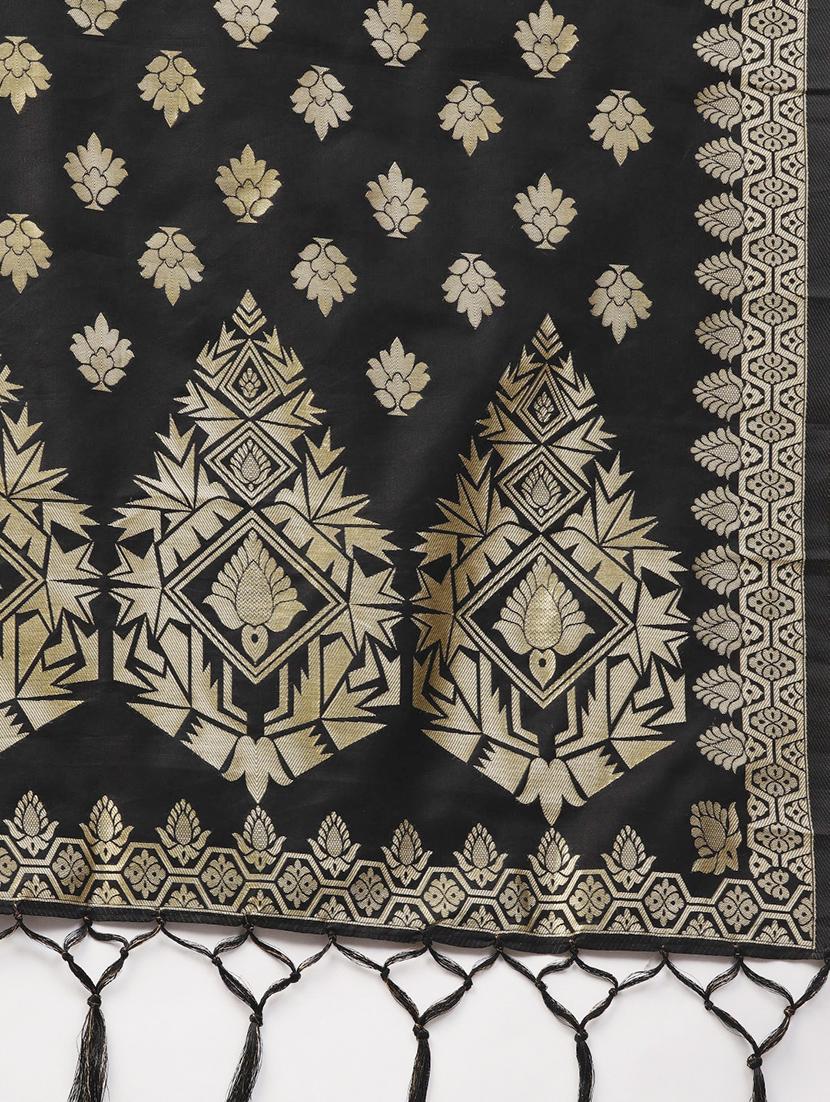 floral banarasi dupatta - 16714128 - Zoom Image - 2