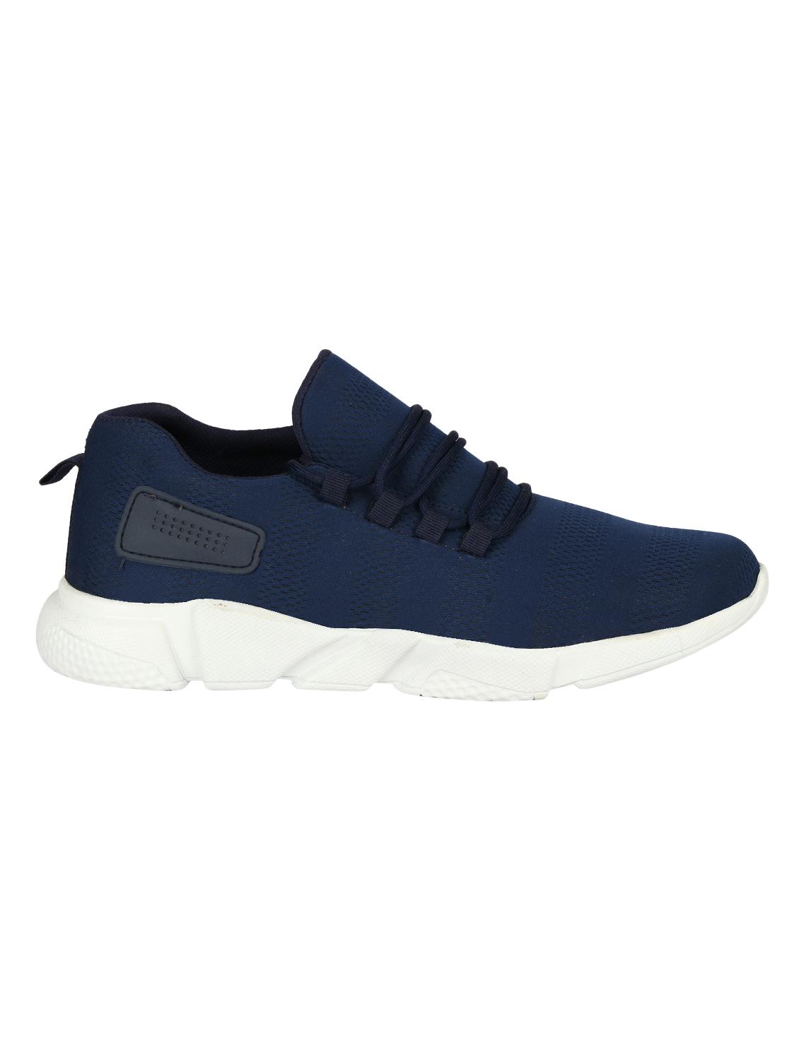 blue fabric lace up sport shoes - 16714345 - Zoom Image - 2