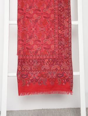 red wool stole - 16715407 - Standard Image - 2
