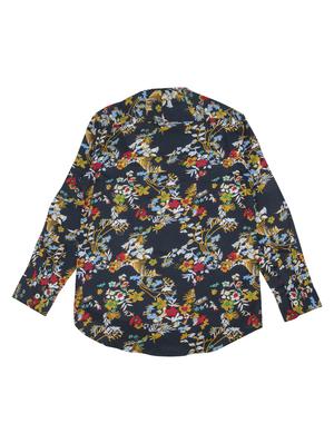 blue colored cotton shirt - 16716251 - Standard Image - 2
