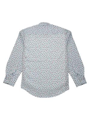 light blue cotton shirt - 16716255 - Standard Image - 2