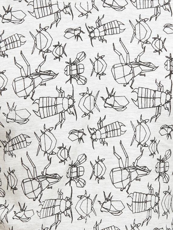 white printed t-shirt - 16716904 - Zoom Image - 5