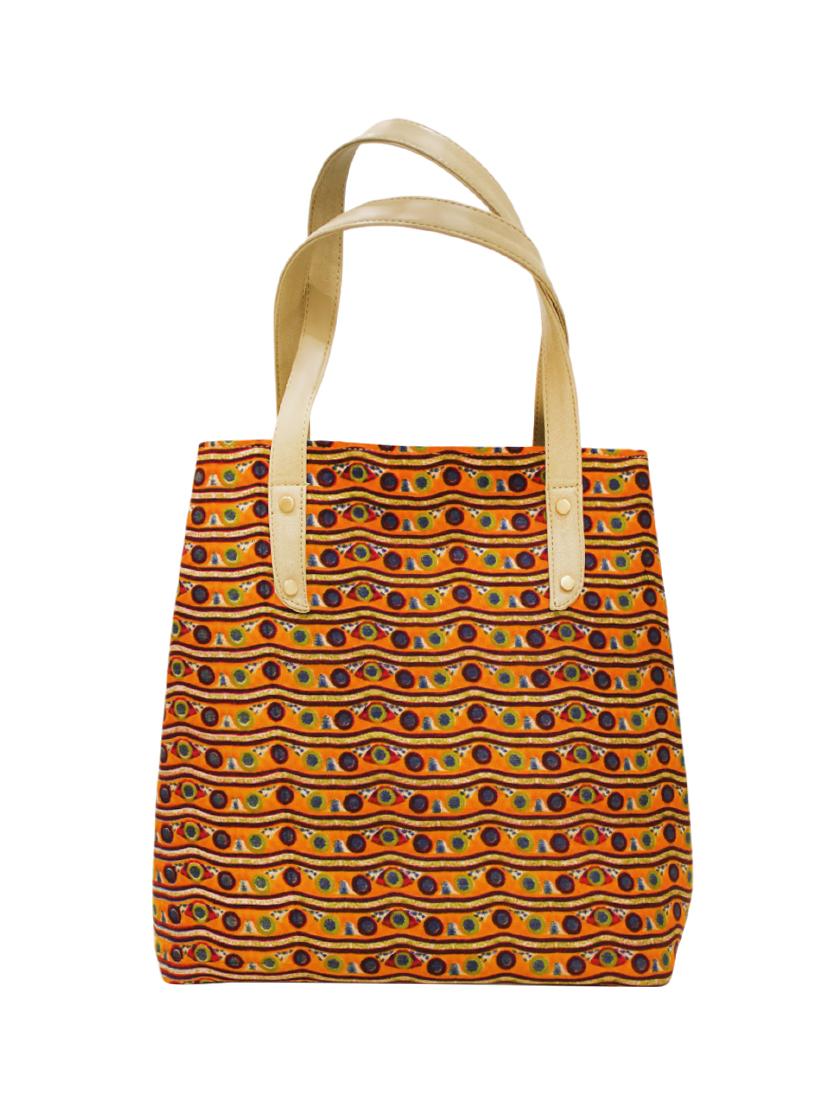 yellow canvas handbag - 16717084 - Zoom Image - 2