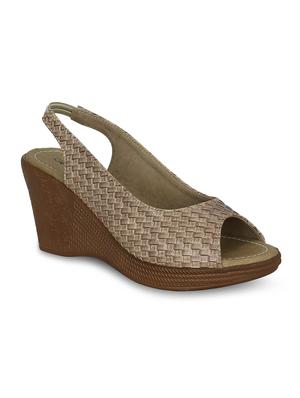 beige back strap wedges - 16717325 - Standard Image - 2