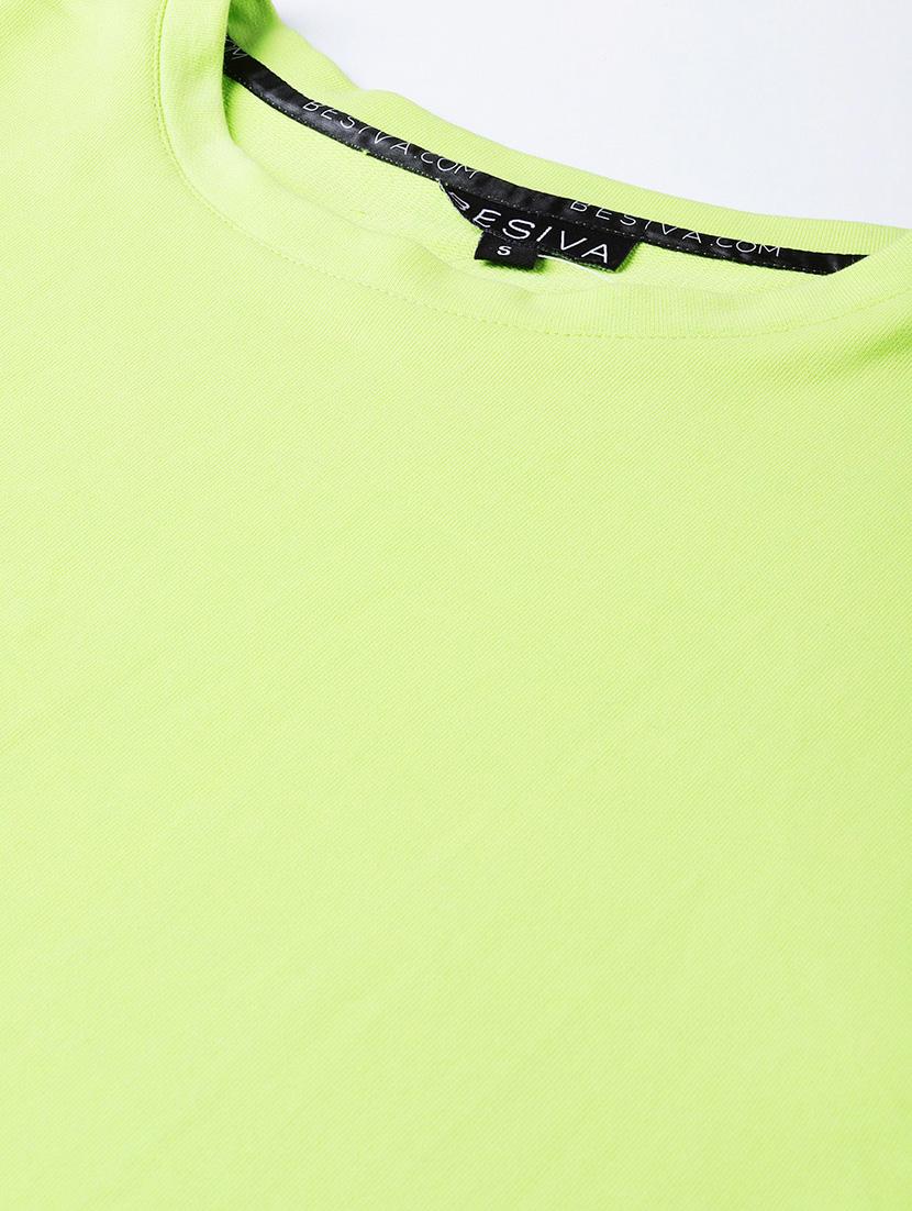 round neck cropped sweatshirt - 16719621 - Zoom Image - 5