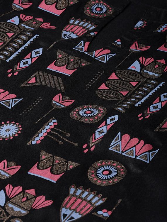 printed a-line kurta - 16719807 - Zoom Image - 5