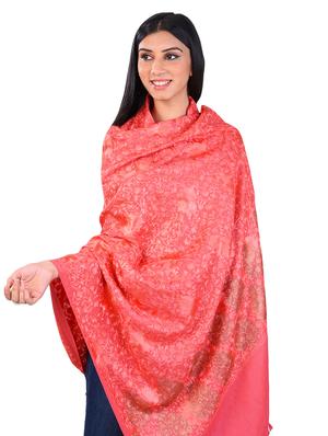 embellished pashmina shawl - 16720183 - Standard Image - 2