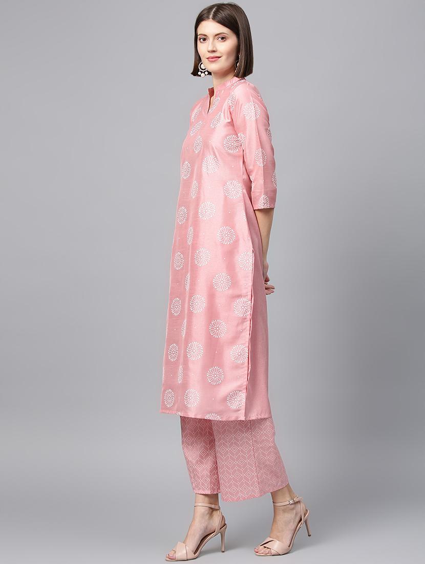 pastel kurta palazzo set - 16720541 - Zoom Image - 2