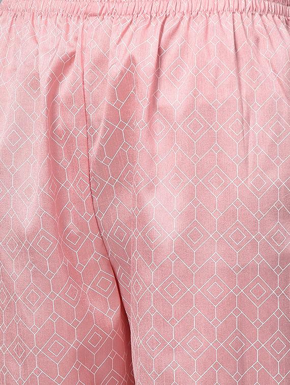 pastel kurta palazzo set - 16720541 - Zoom Image - 5