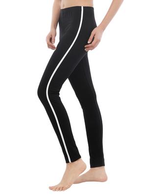 high rise side taped leggings - 16720595 - Standard Image - 2