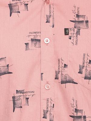 pink printed casual shirt - 16721143 - Standard Image - 5