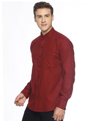 red self design casual shirt - 16721173 - Standard Image - 2