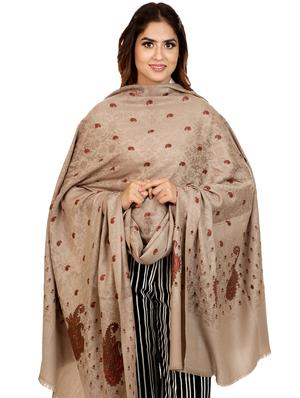 embroidered pashmina shawl - 16721182 - Standard Image - 2