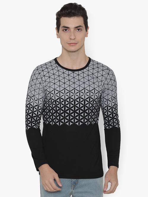 black printed t-shirt - 16721591 - Standard Image - 1