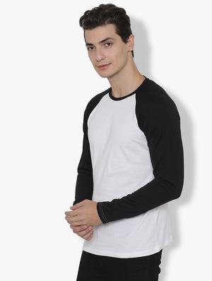 monochrome colorblock raglan t-shirt - 16721605 - Standard Image - 2
