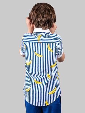 blue cotton shirt - 16721755 - Standard Image - 2