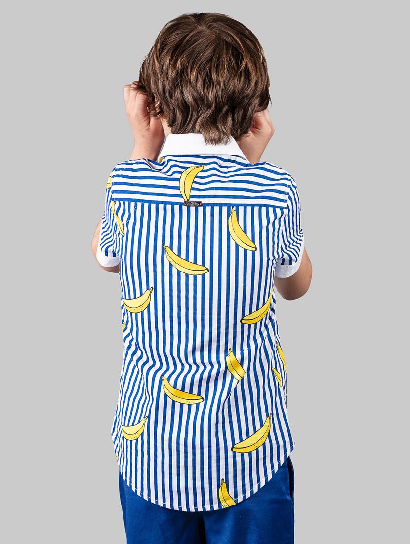blue cotton shirt - 16721755 - Zoom Image - 2