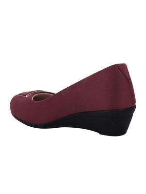 red slip on ballerinas - 16722859 - Standard Image - 2