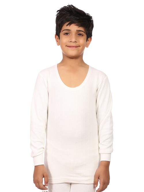 white cotton thermal - 16723784 - Standard Image - 1