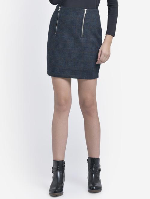 high rise wool skirt - 16724659 - Very Small Image - 1