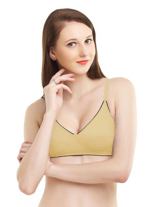 lightly padded floral patch bra - 16724804 - Standard Image - 1
