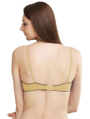 lightly padded floral patch bra - 16724804 - Standard Image - 2