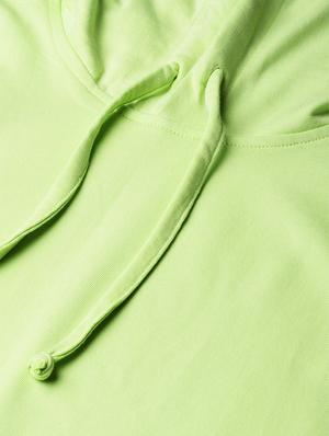 hooded neck solid shift dress - 16724827 - Standard Image - 5