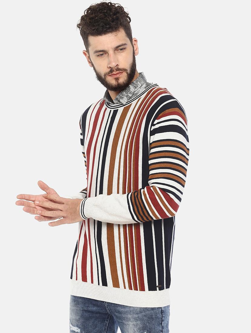 multi colored striped pullover - 16724936 - Zoom Image - 2