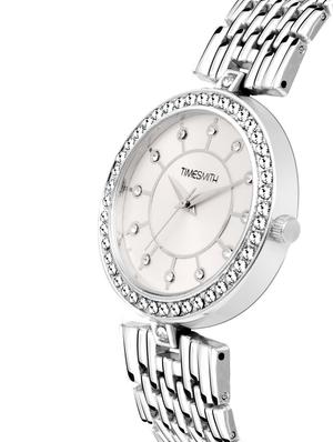timesmith white dial silver stainless steel strap analog watch for women tsc-048ktd1 - 16724969 - Standard Image - 2