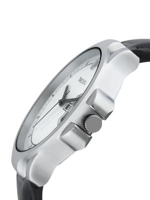 timesmith white dial black leather analog watch for men tsc-026ktd1 - 16725160 - Standard Image - 2