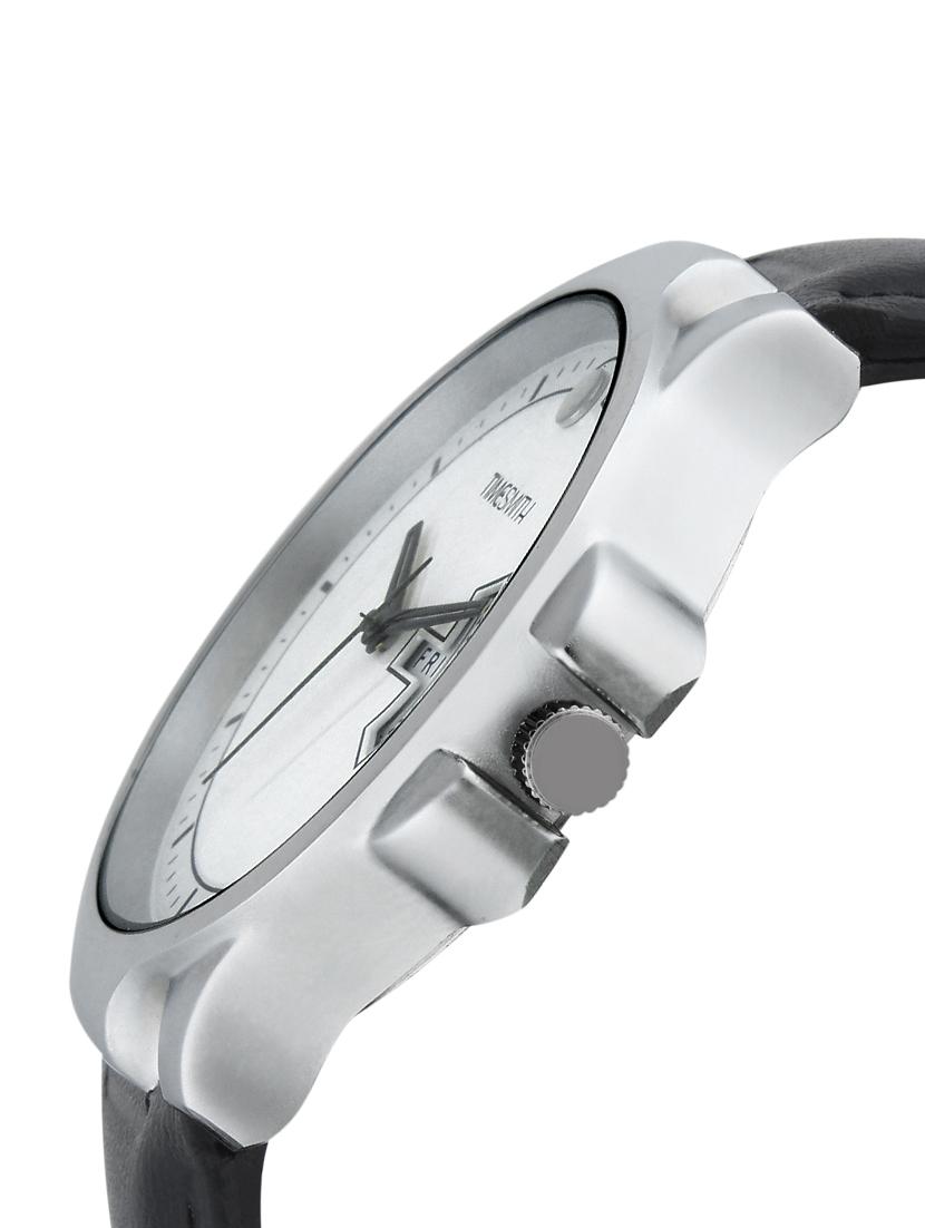 timesmith white dial black leather analog watch for men tsc-026ktd1 - 16725160 - Zoom Image - 2