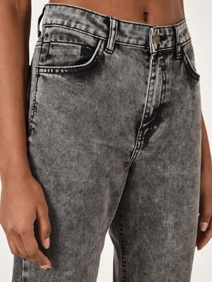 high rise acid washed jeans - 16725721 - Standard Image - 5
