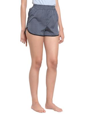 high rise printed shorts - 16725878 - Standard Image - 2