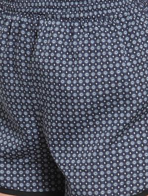 high rise printed shorts - 16725878 - Standard Image - 5