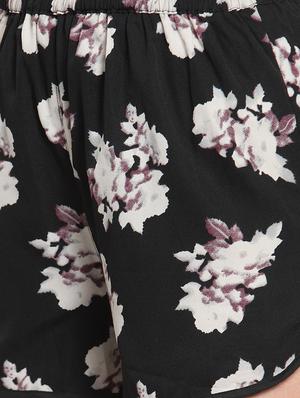 high rise floral shorts - 16725879 - Standard Image - 5