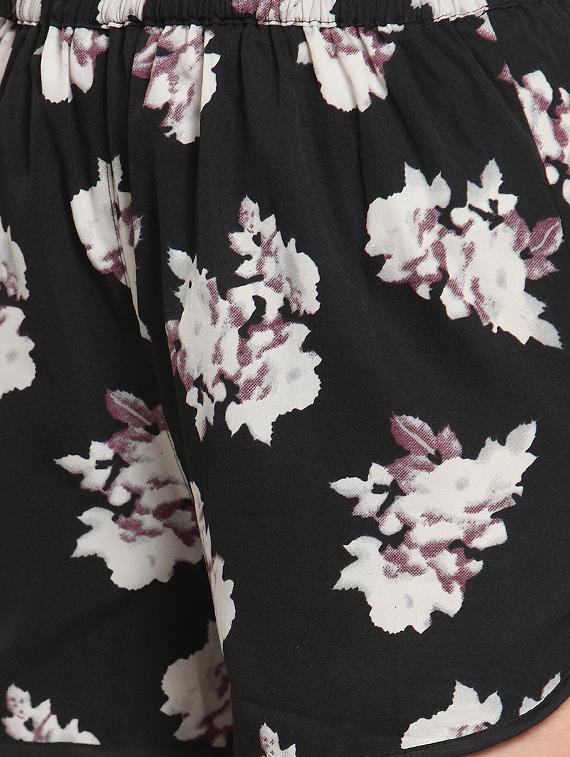 high rise floral shorts - 16725879 - Zoom Image - 5