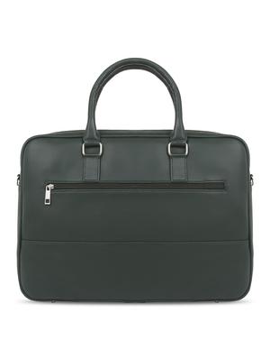 green leatherette laptop laptop bag - 16726204 - Standard Image - 2
