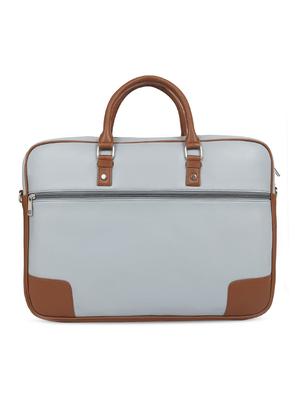 blue leatherette laptop laptop bag - 16726215 - Standard Image - 2