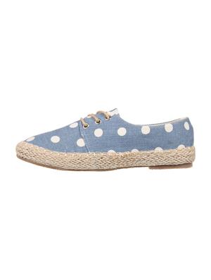 blue lace-up casual shoes - 16726217 - Standard Image - 2