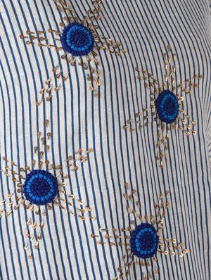 striped kurta pant set - 16728275 - Standard Image - 5