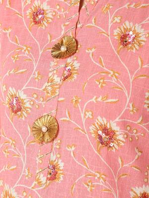 floral print kurta palazzo set - 16728283 - Standard Image - 5