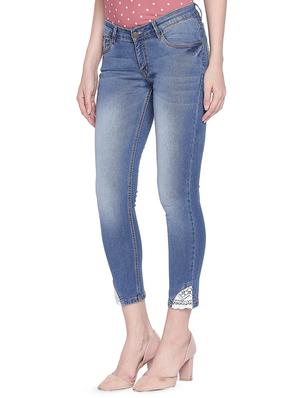 skinny fit stone washed jeans - 16729843 - Standard Image - 2