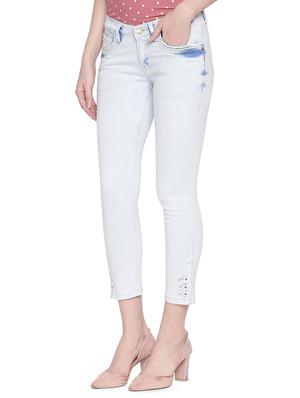 stone washed skinny fit jeans - 16729850 - Standard Image - 2