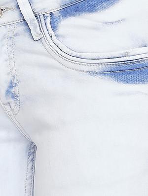 stone washed skinny fit jeans - 16729850 - Standard Image - 5
