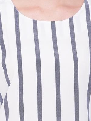 bishop sleeved striped top - 16730486 - Standard Image - 5