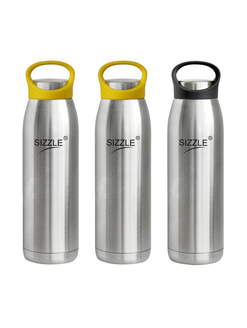 sizzle stainless steel leak proof water bottle set of 3 - 16730748 - Standard Image - 1