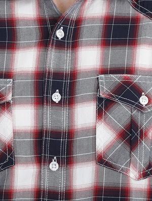 multi colored checkered casual shirt - 16731082 - Standard Image - 5