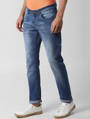 blue heavy washed denim jeans - 16731866 - Standard Image - 2