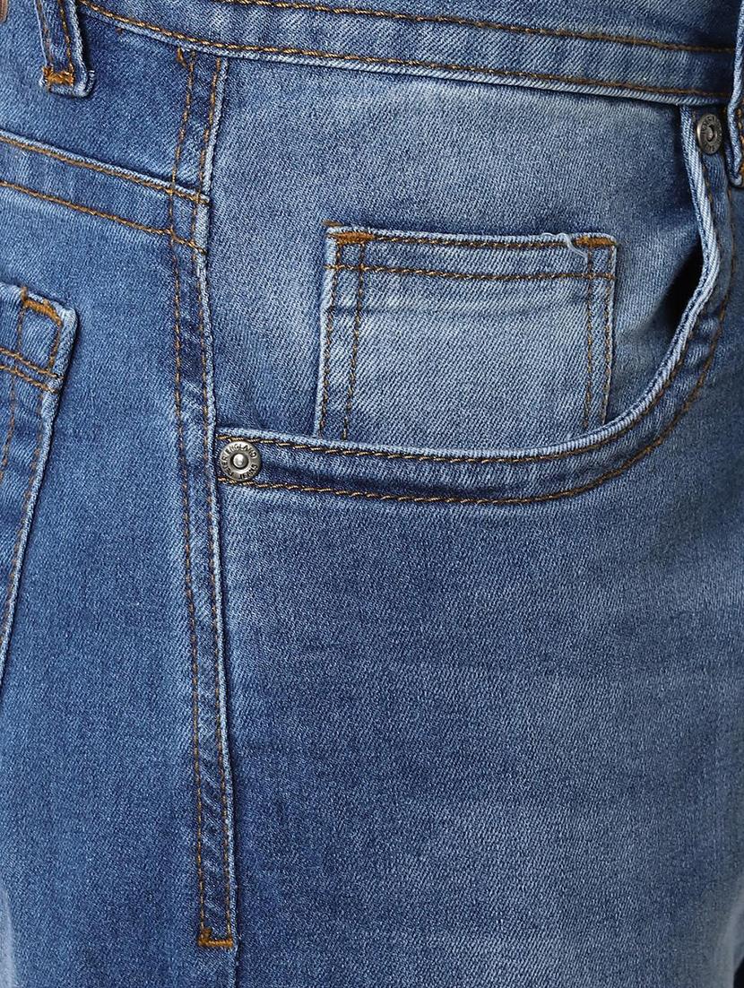 blue heavy washed denim jeans - 16731866 - Zoom Image - 5